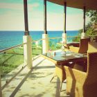 The resort's pavilion.