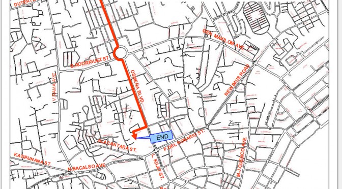City Hall reroutes traffic for Sinulog sa Kabataan-Lalawigan 2014