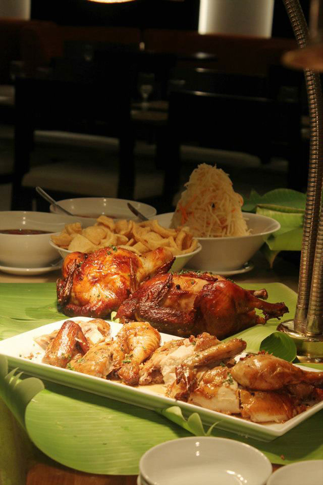 Carving station at Puso Bistro and Bar