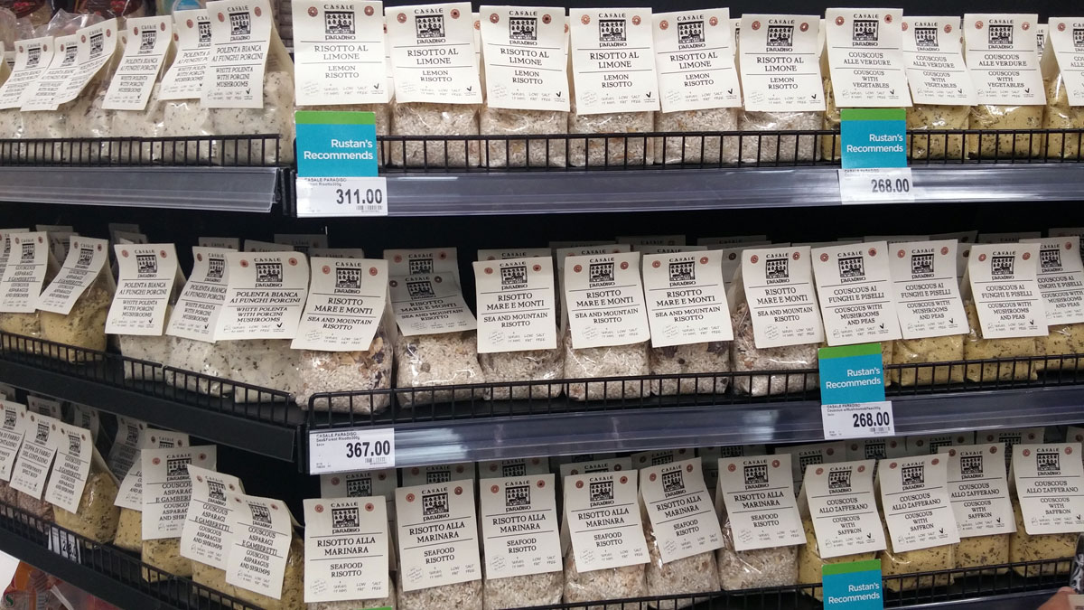 Casale Paradiso products can only be found at Rustan's Supermarket, according to the store's marketing manager.
