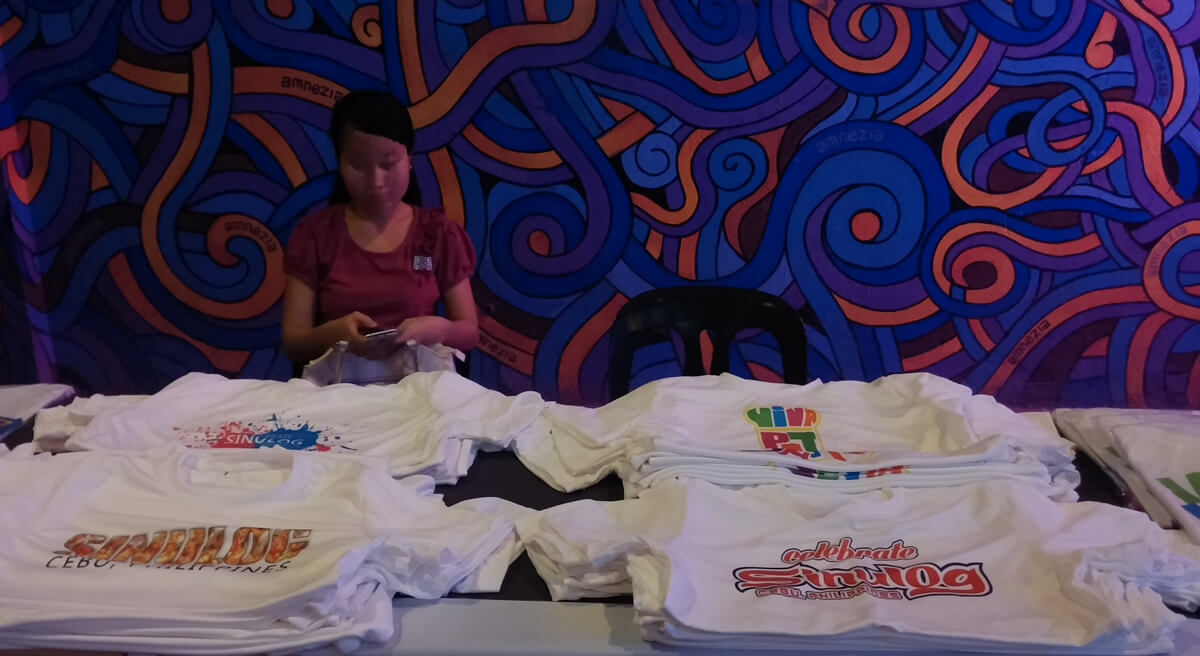 Sinulog shirts