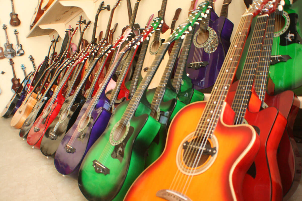 Lapu-Lapu Guitar. If you want to buy quality guitars at an affordable price, head to Lapu-Lapu City. (Photo provided by Lapu-Lapu City Hall)