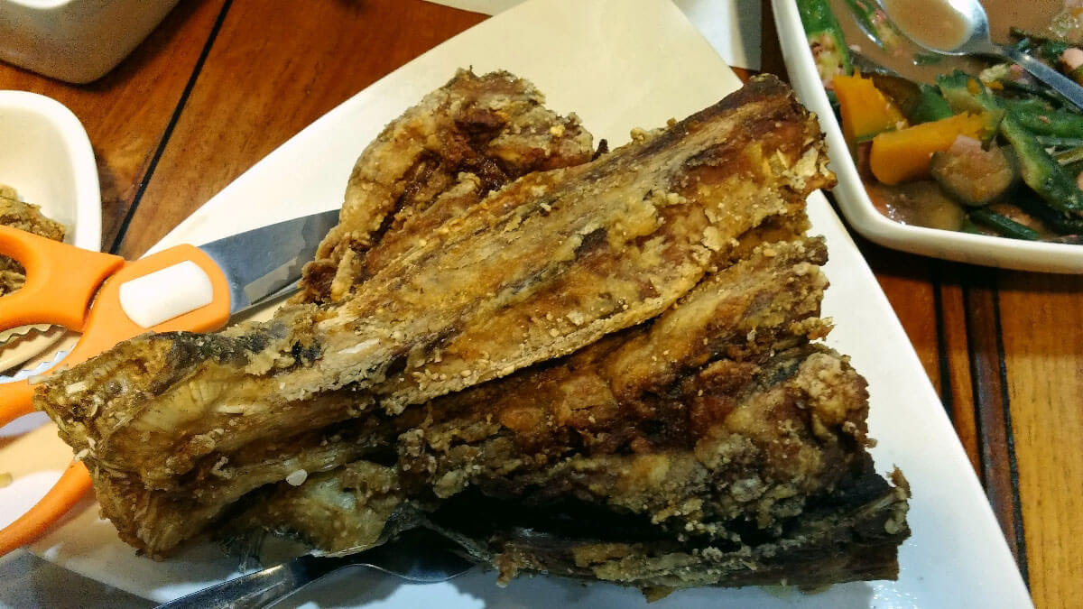 Orange Karenderia crispy tuna buntot