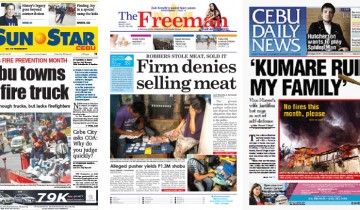 Cebu News Digest: March 2, 2015: Woman caught with P1.3M shabu; COA casts doubt on validity of Cebu City’s asphalt procurement