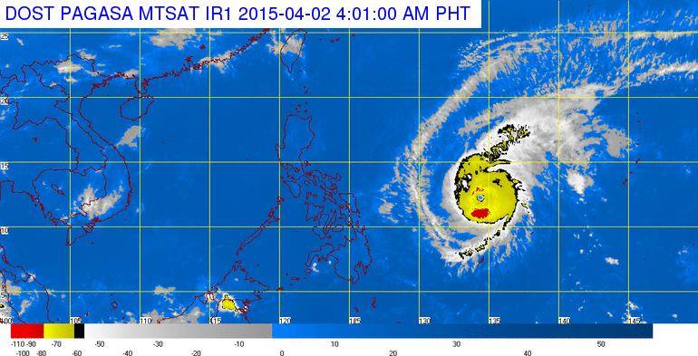Cebu News Digest: April 2, 2015: Typhoon Chedeng to hit PH on Black Saturday, public told to be alert; P3M worth of ukay-ukay seized in Mandaue