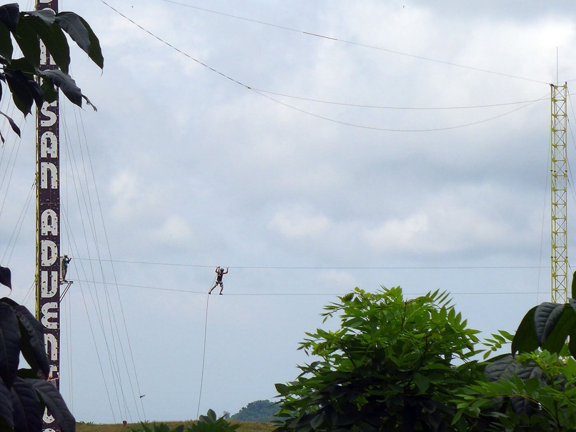 Danasan Eco Adventure Park Twin Tower Adventure