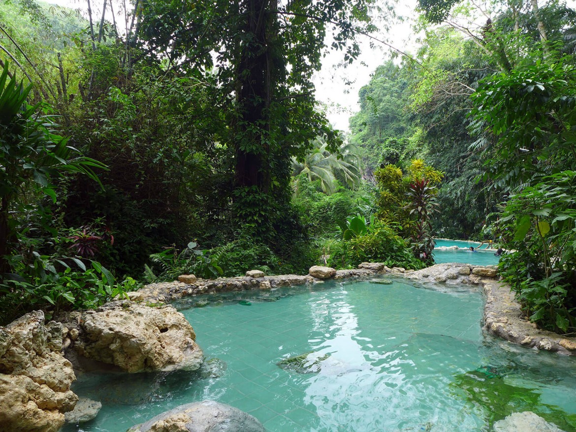 Durano Eco Farm springwater pools offer cool, clean dip
