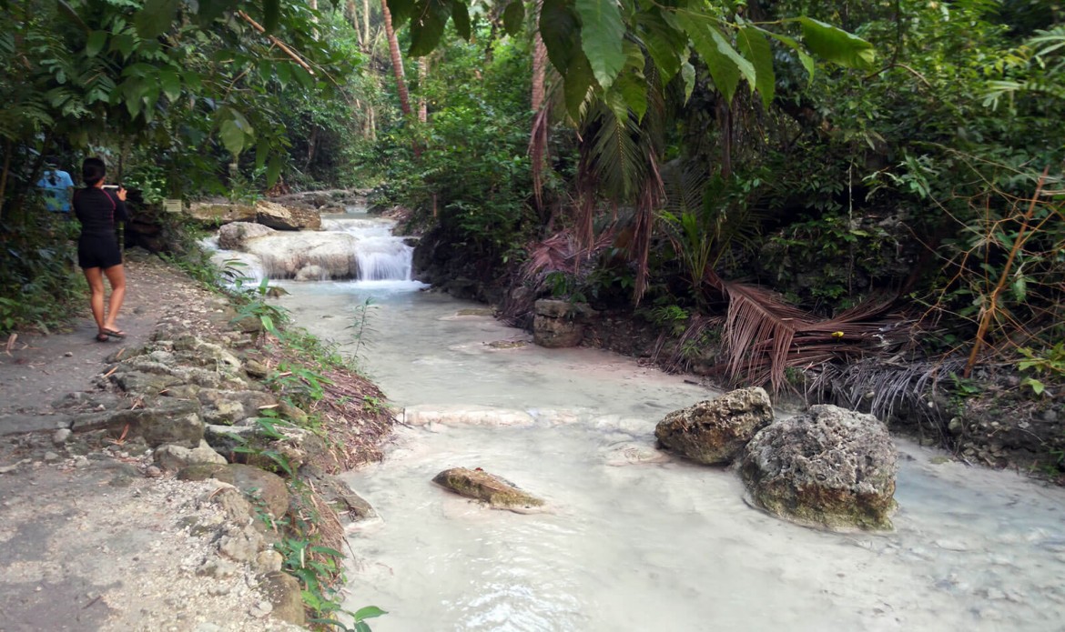 Aguinid Falls in Samboan, Cebu