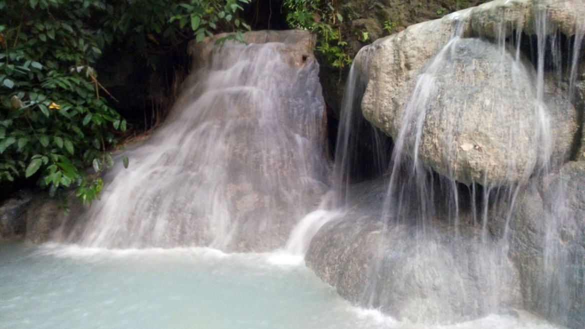 Aguinid Falls 4th level in Samboan, Cebu