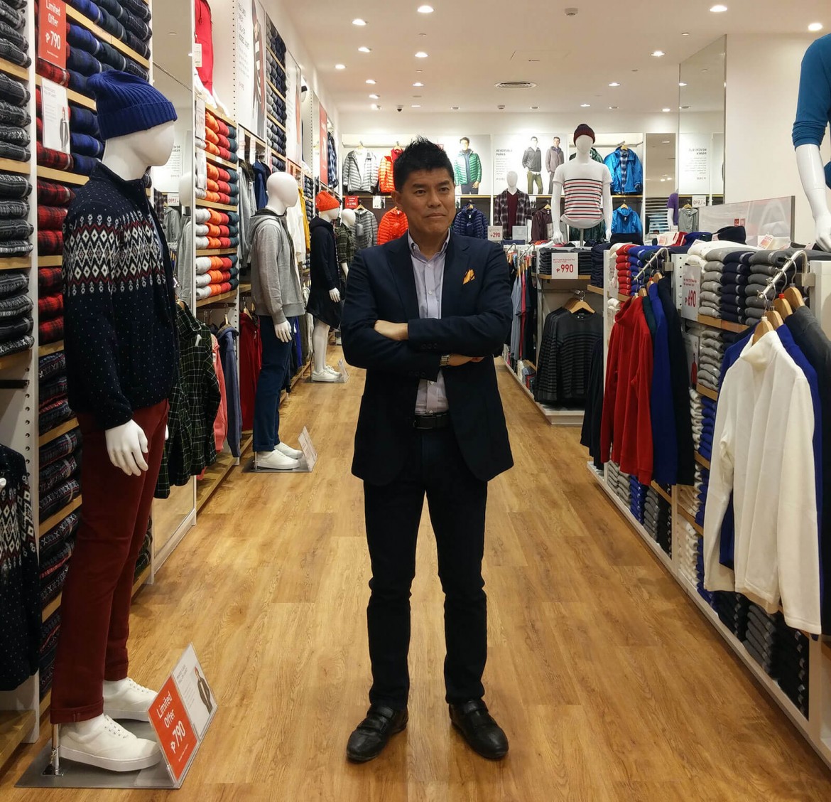 Uniqlo COO Katsumi Kubota