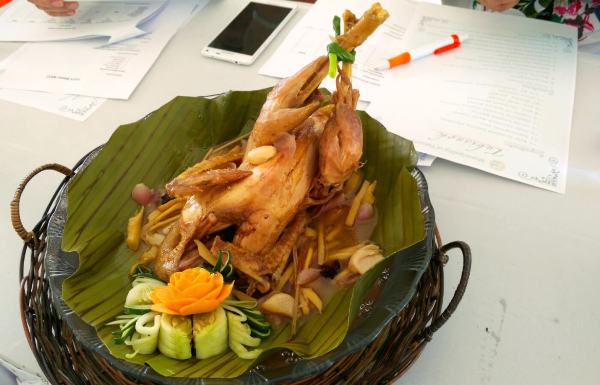 Tubisnok native chicken in tuba