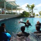 Diving lessons