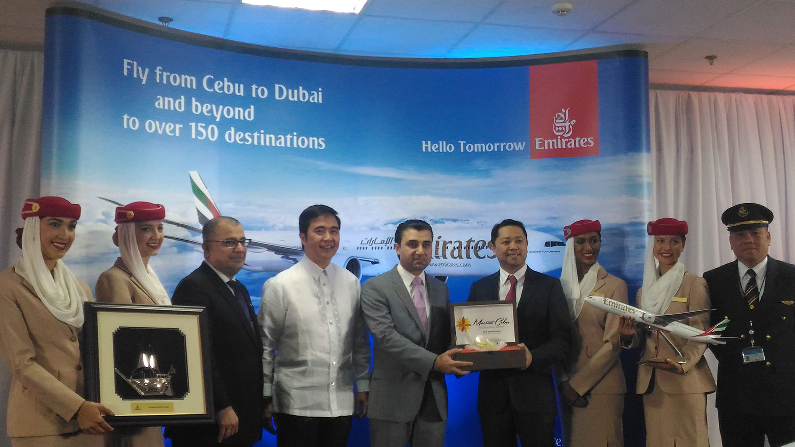Emirates Cebu ceremony