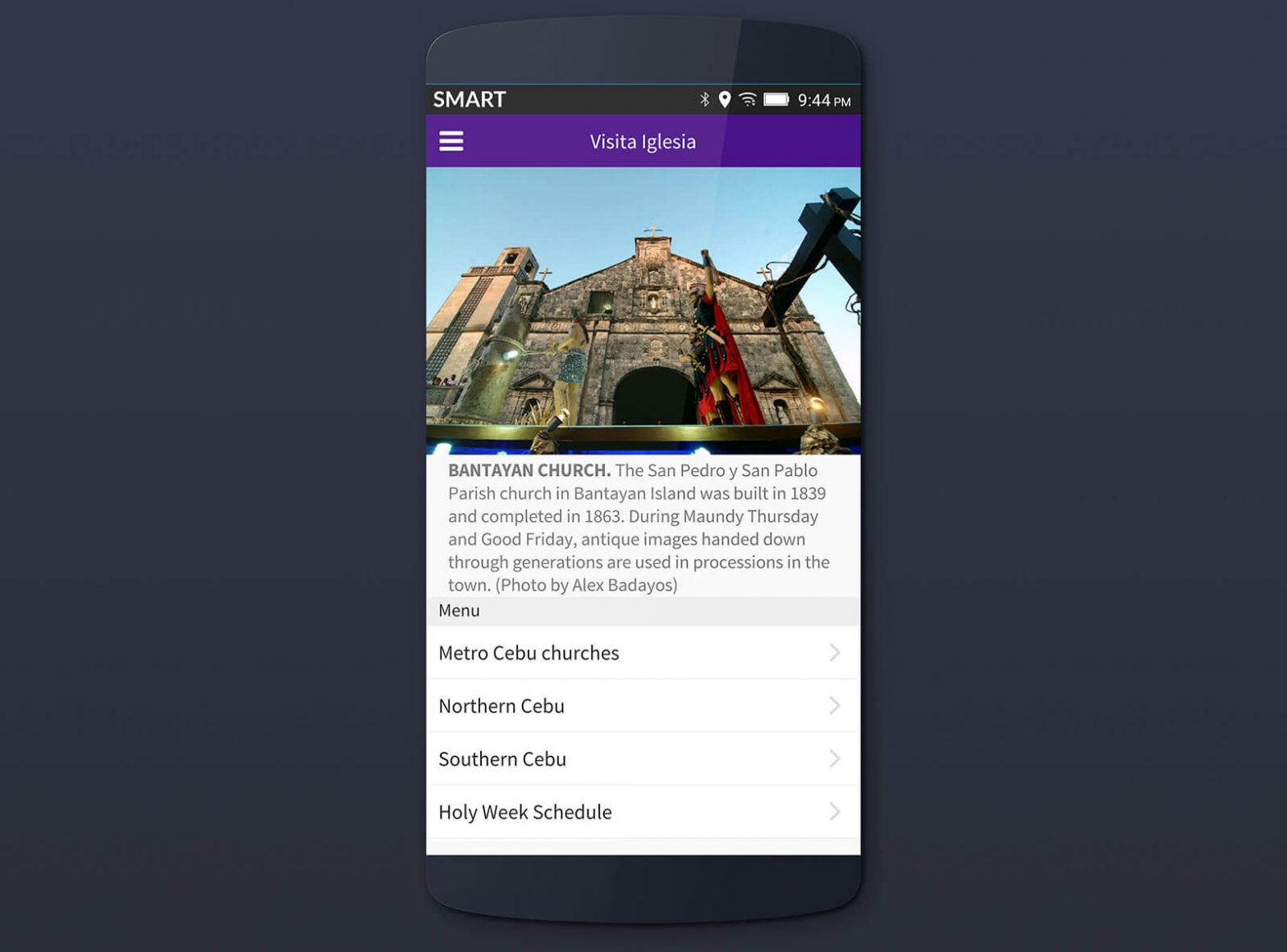 Updated Visita Iglesia app carries mass schedules, other updates for Lent