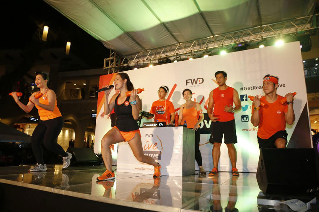 FWD shakes up Visayas, brings “Live to Move” to Cebu