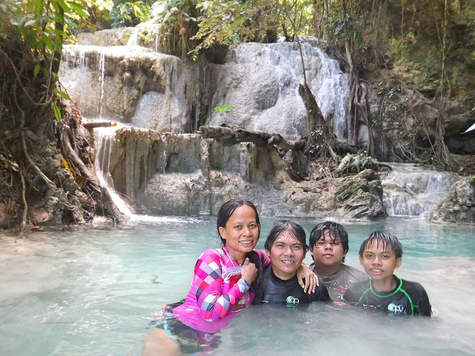 Beyond level 5, Aguinid Falls is unspoiled, green