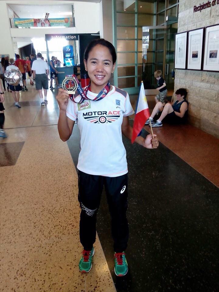 RIO BOUND. After beating the Olympic standard of 2:45, Cebuana Mary Joy Tabal must ask the Philippine Amateur Track and Field Association to be reinstated to the national team.