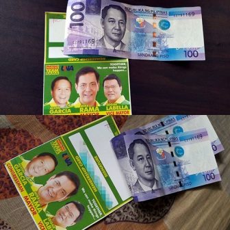 AN online post accused the camp of Team Rama of distributing cash during the eve of the elections.