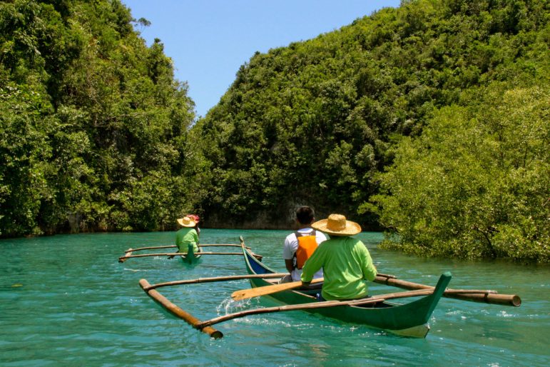 WORLD'S BEST. The Bojo River in Aloguinsan is the only tourist site from the Philippines to make it to the prestigious list. (Photo from cebu.gov.ph)