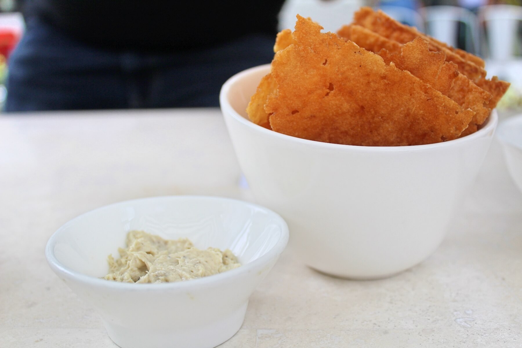 Cab-cab with smoked bangus pate.