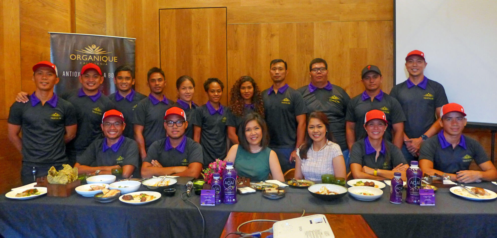 Organique fields triathlon team to help spread word on acai berry drink