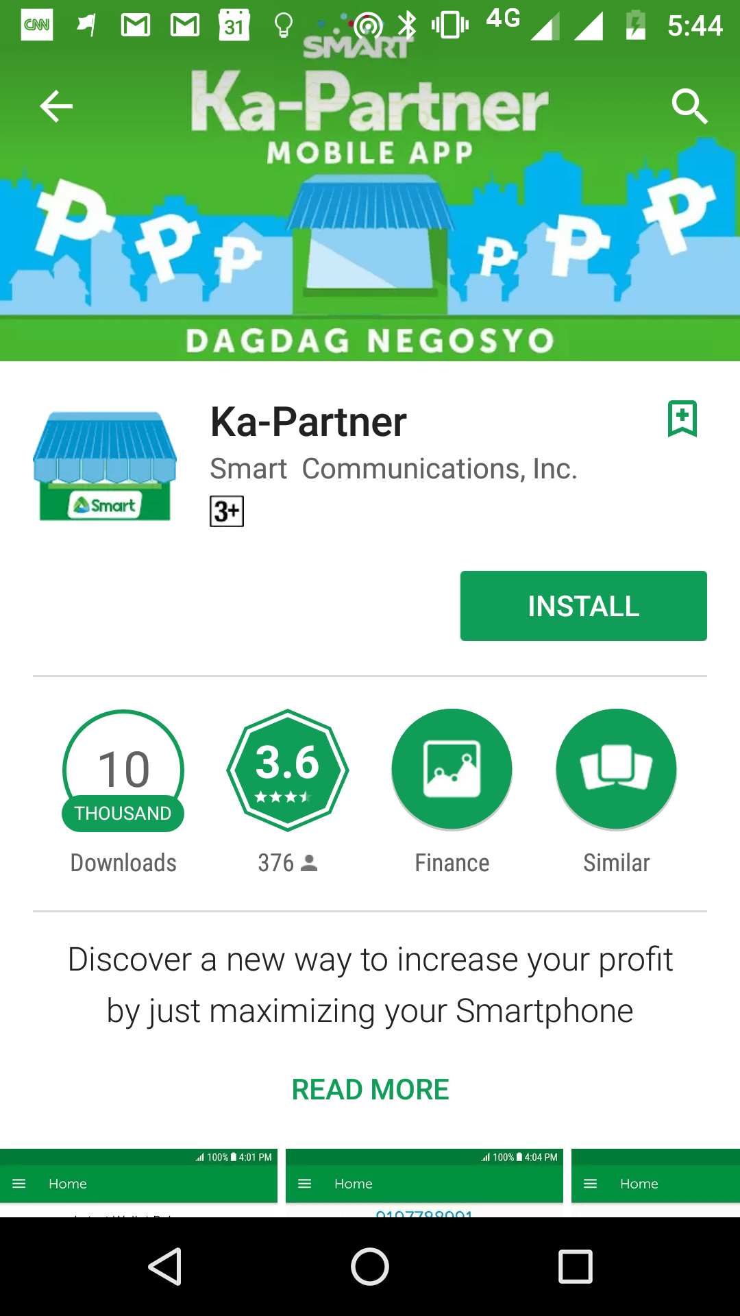 Smart Kapartner Retailer app
