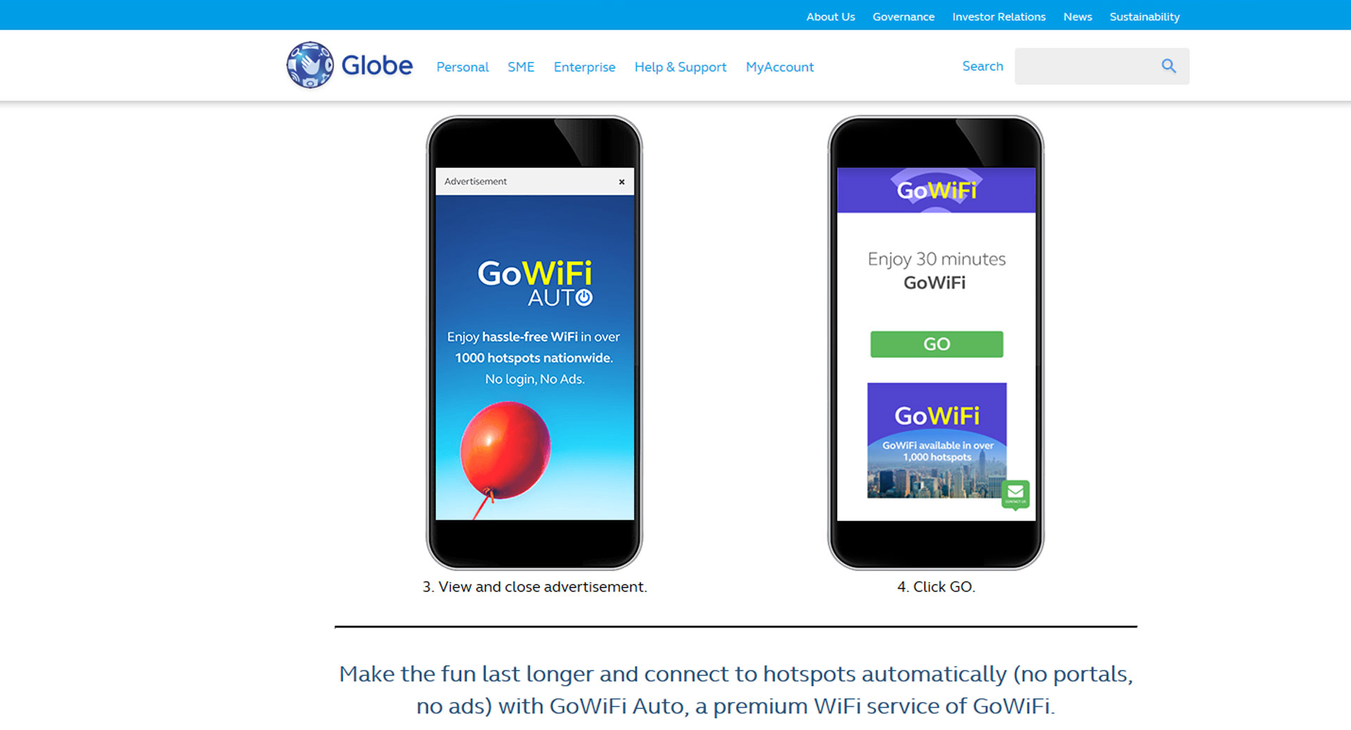 Globe rolls out GoWiFi to boost Cebu connectivity for Ironman triathlon event