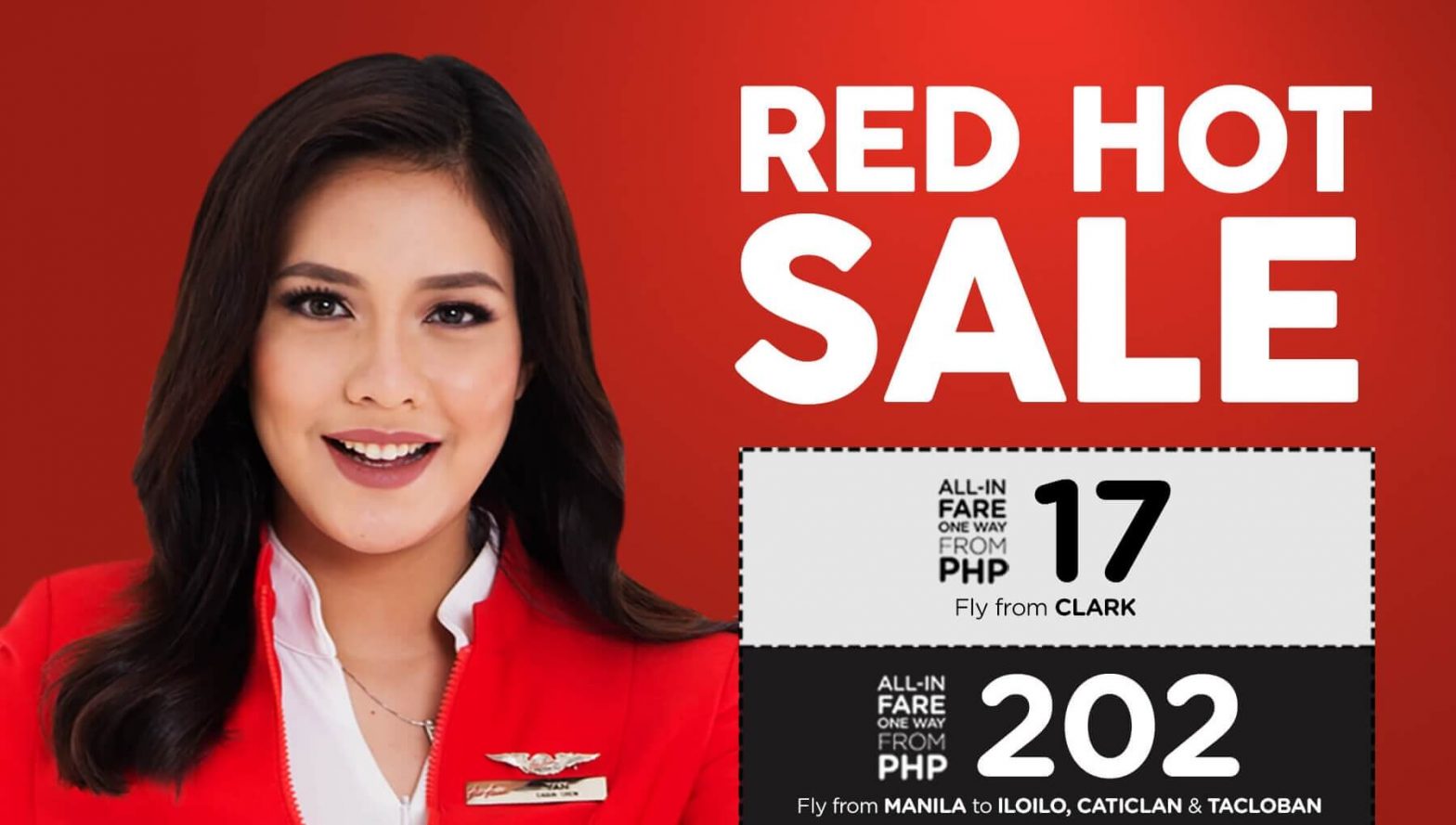 AirAsia’s Red Hot Sale is back; fly from as low as P17
