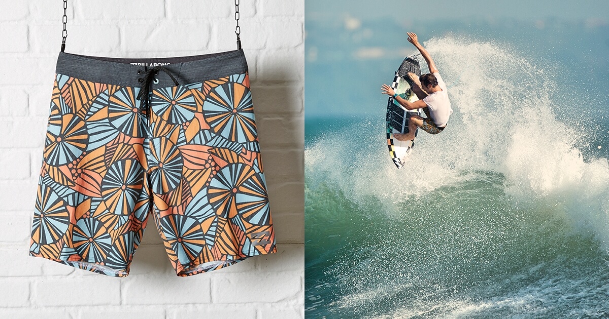 Loud and fun with the new Billabong Sundays boardshorts