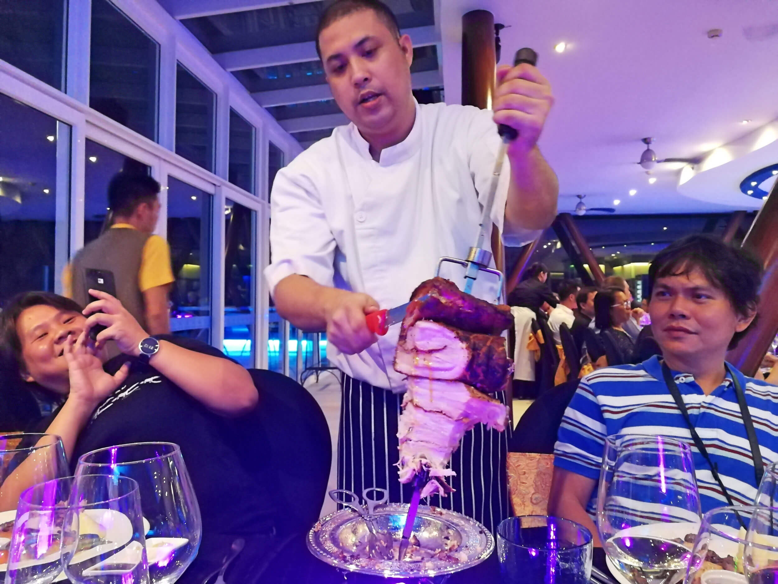Moonlit Wine Dinner at the Blu Bar and Grill of Marco Polo Plaza Cebu