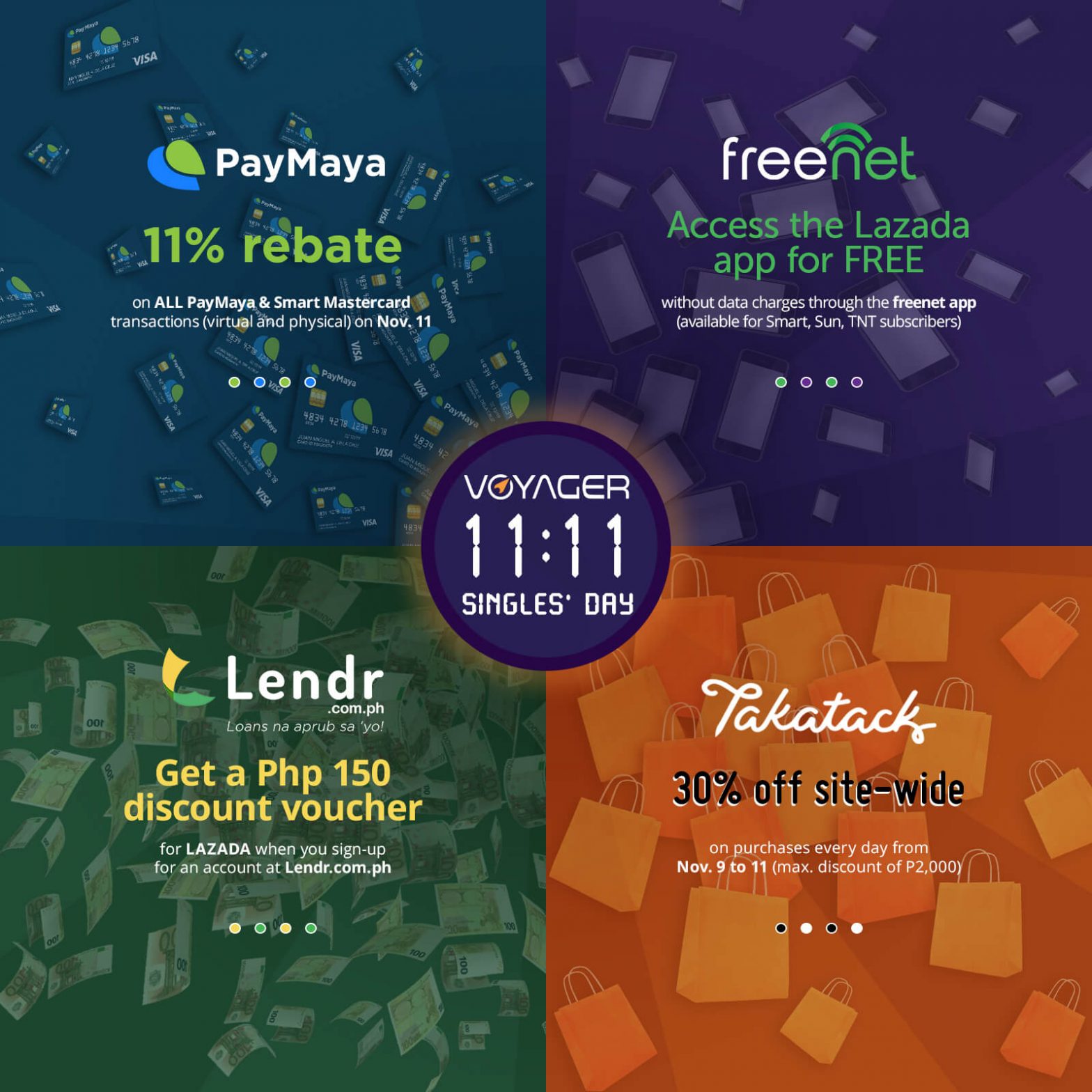 Voyager brings biggest online deals to Pinoys for Singles’ Day
