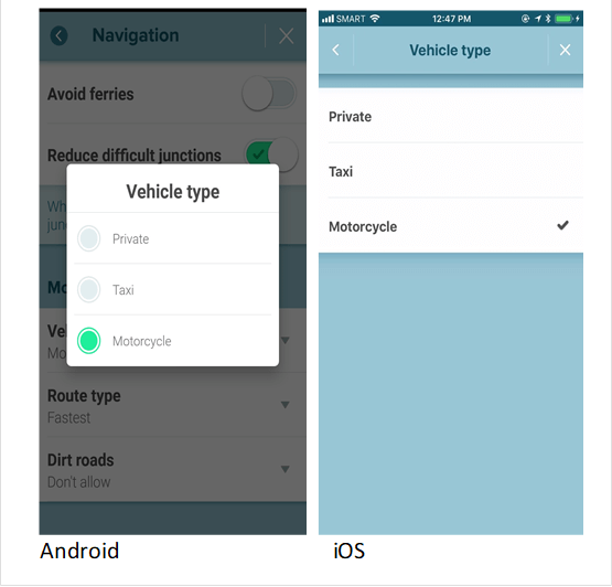 Waze Motorcycle
