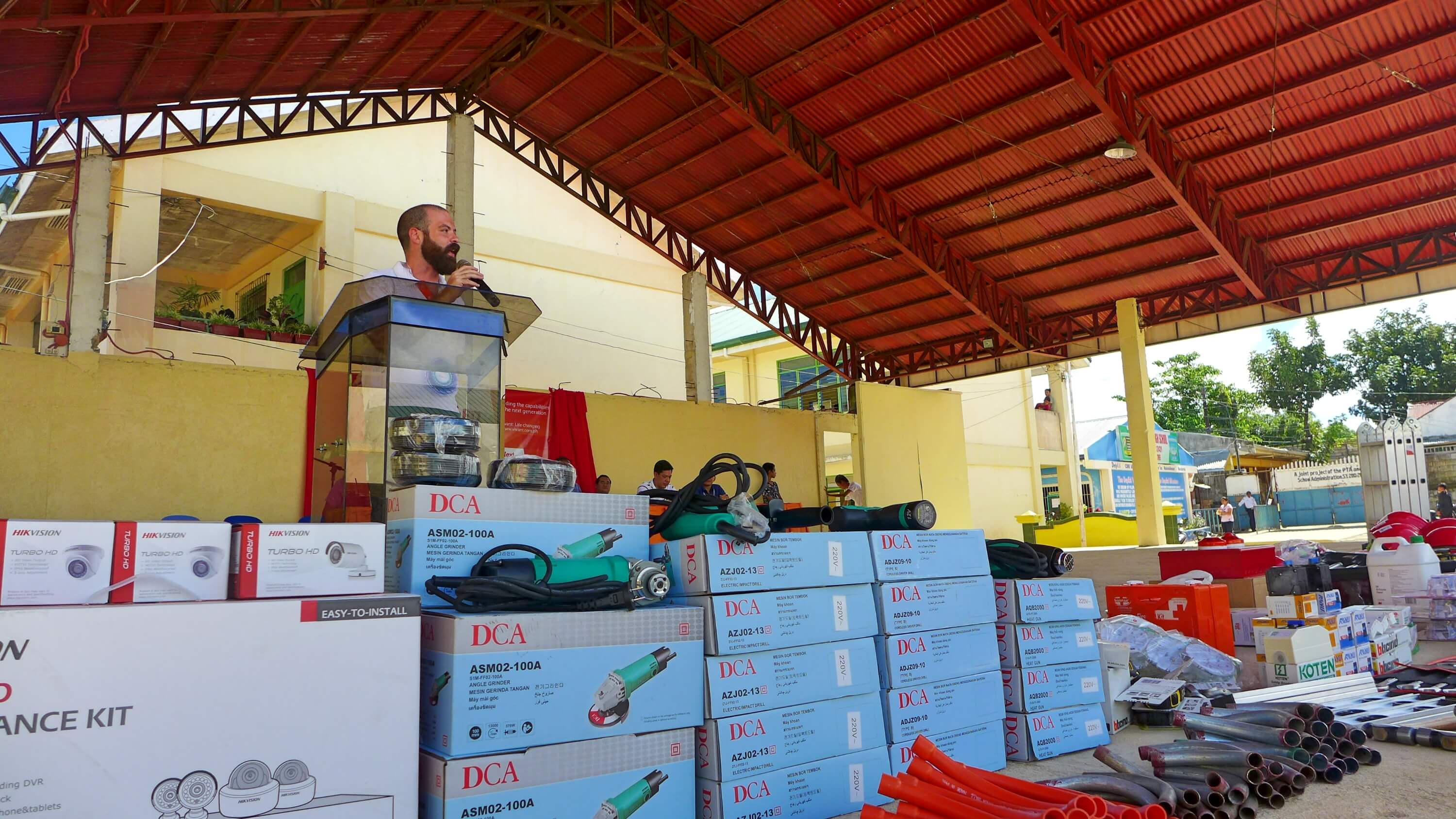 Vivant Foundation donation Bantayan Island