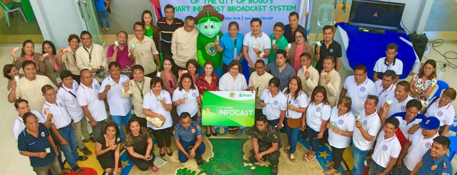Smart Infocast boosts disaster preparedness of Bogo City
