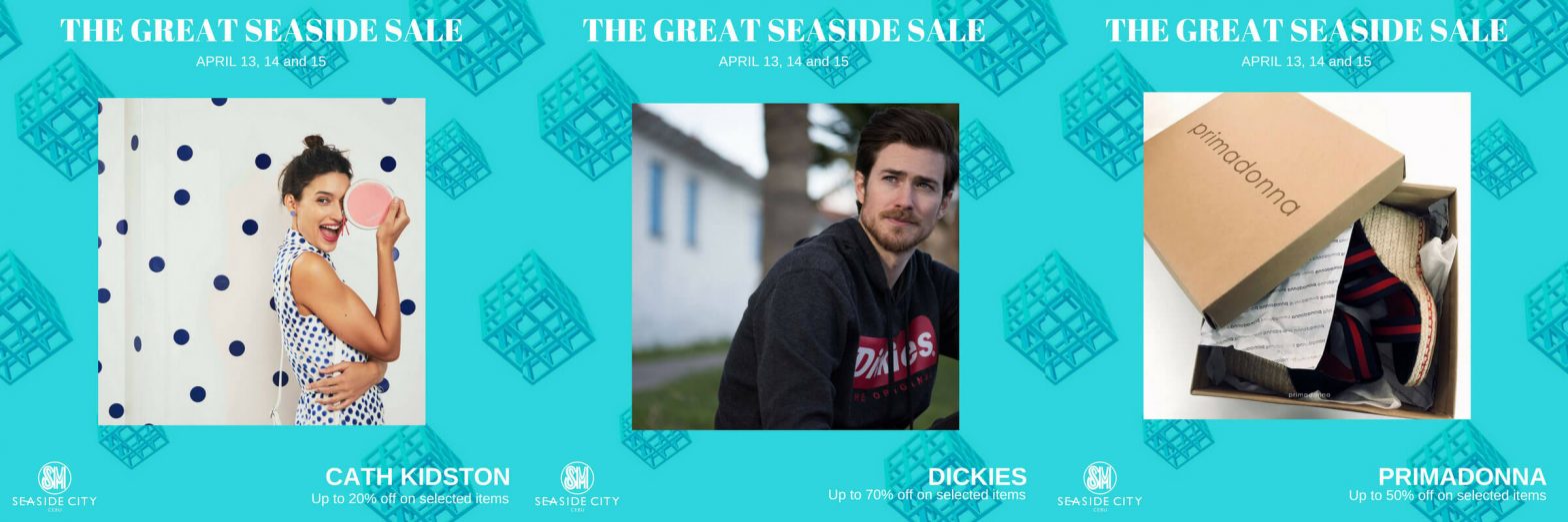 Big discounts, exciting deals in 3-day SM Seaside sale