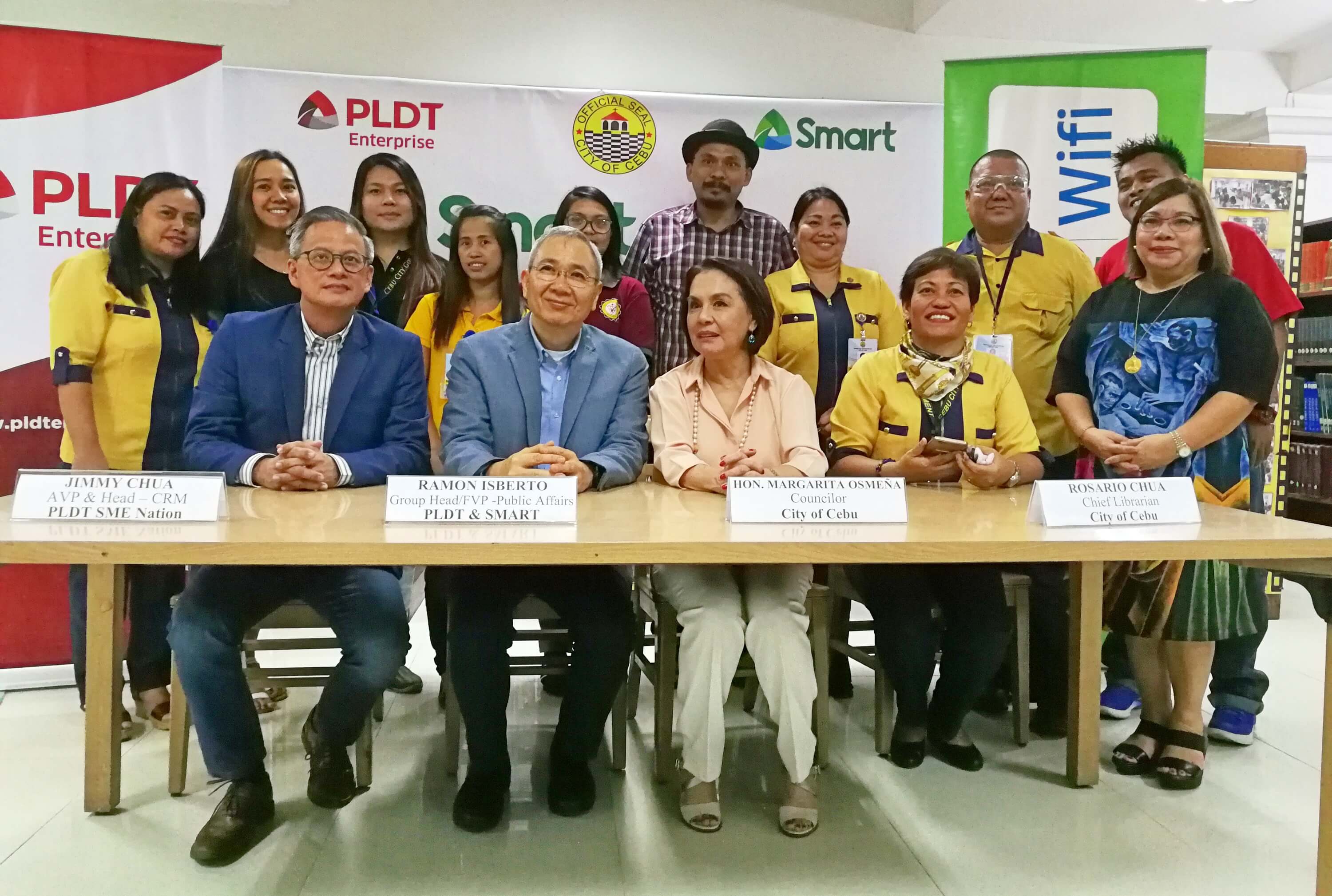 Cebu City library Smart wifi