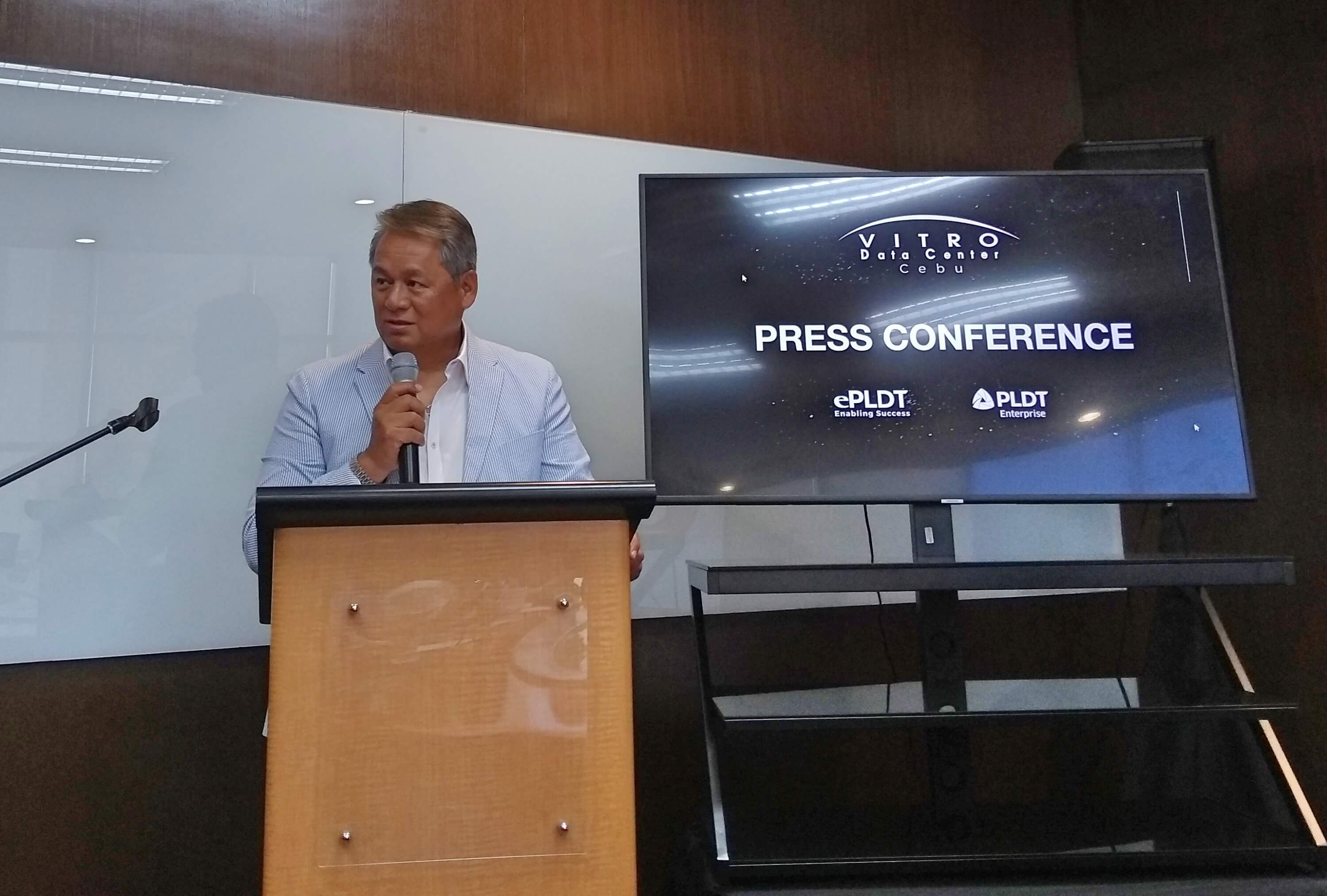 PLDT Group EVP and Chief Revenue Officer and ePLDT President and CEO Eric R. Alberto