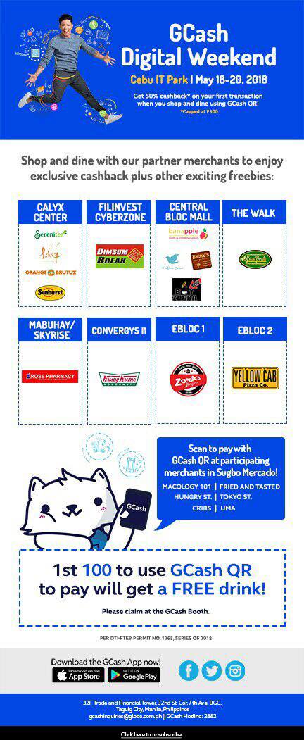 Gcash QR scan to pay Cebu