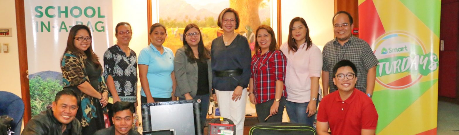Smart employees, families donate digital learning packages to far-flung communities