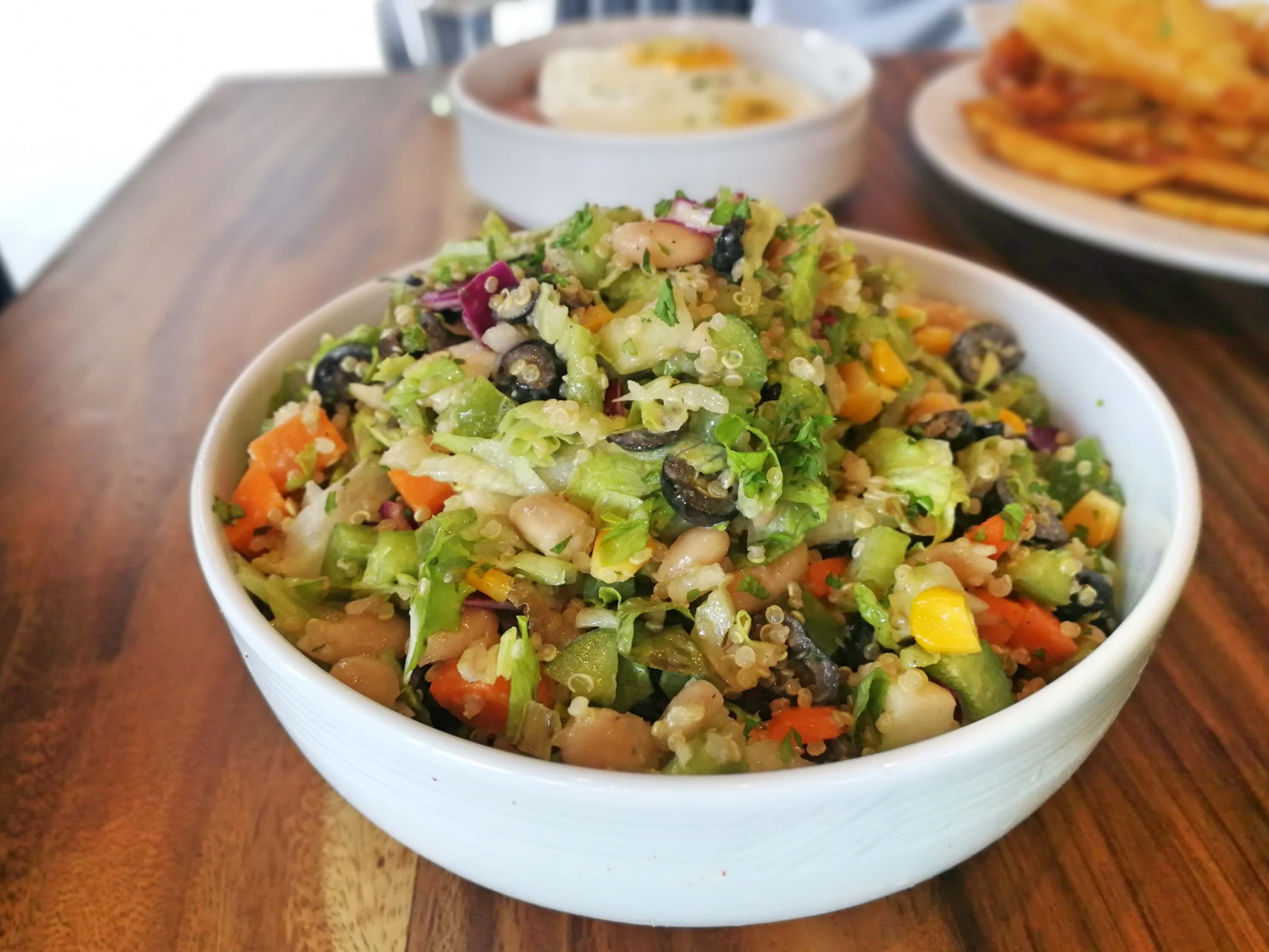 Abaca Baking Company vegetable salad