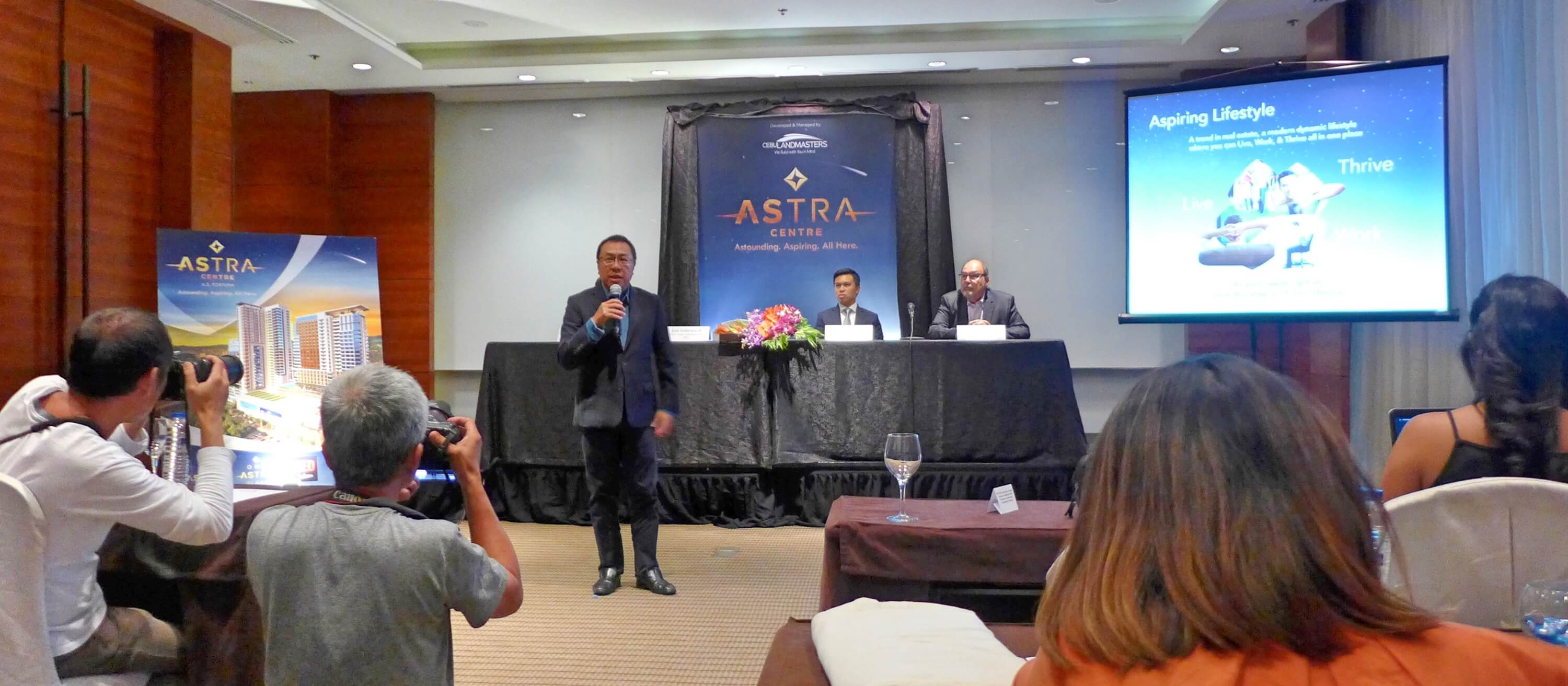 Astra Centre Landmaster Joe Soberano III