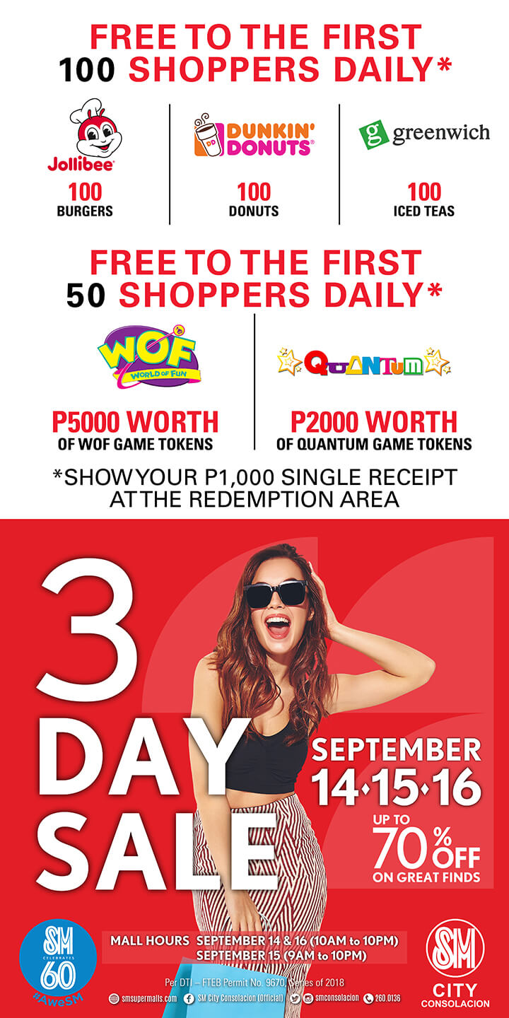 SM Consolacion Sale