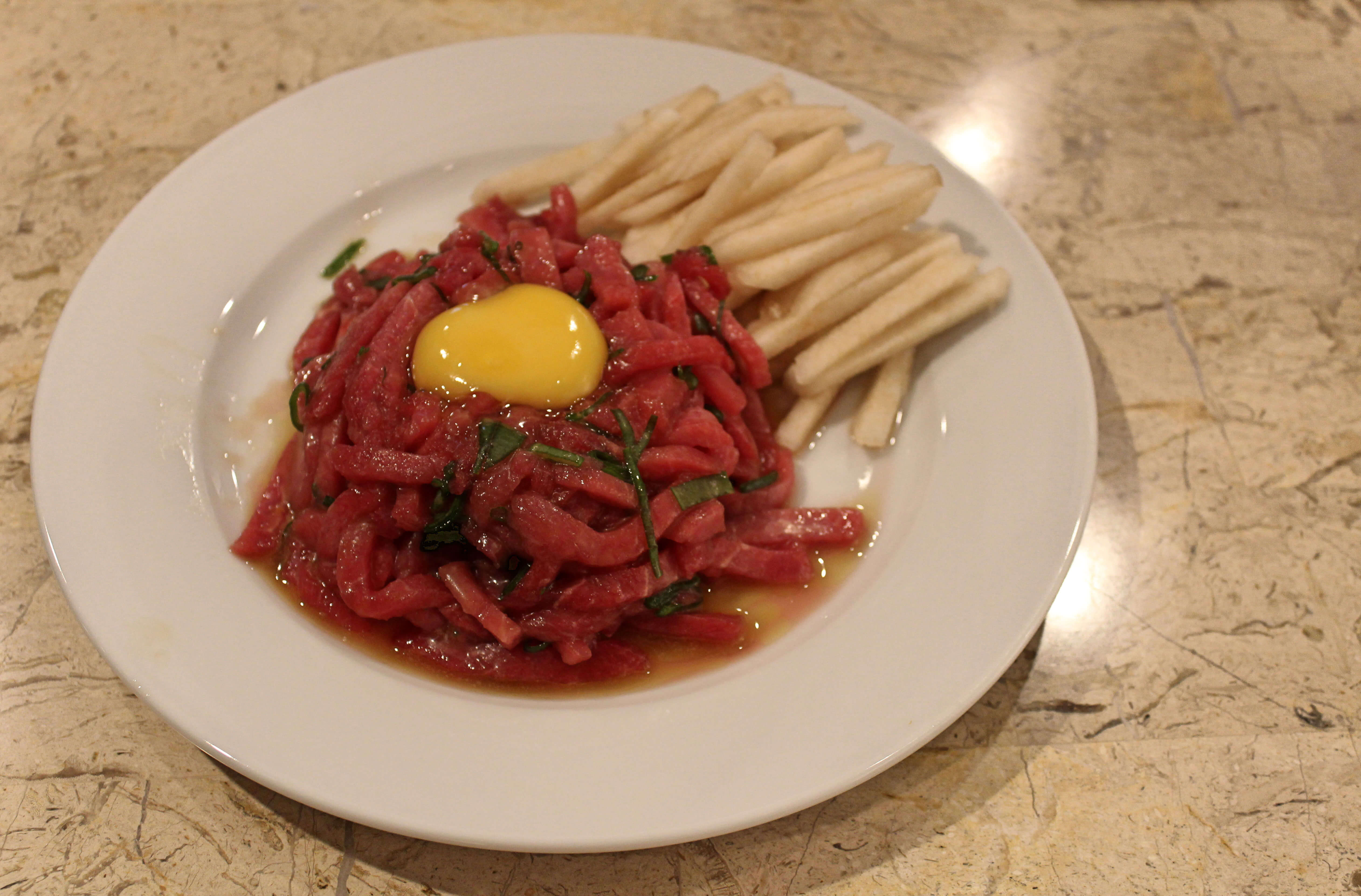 Kimstaurant Cebu raw beef