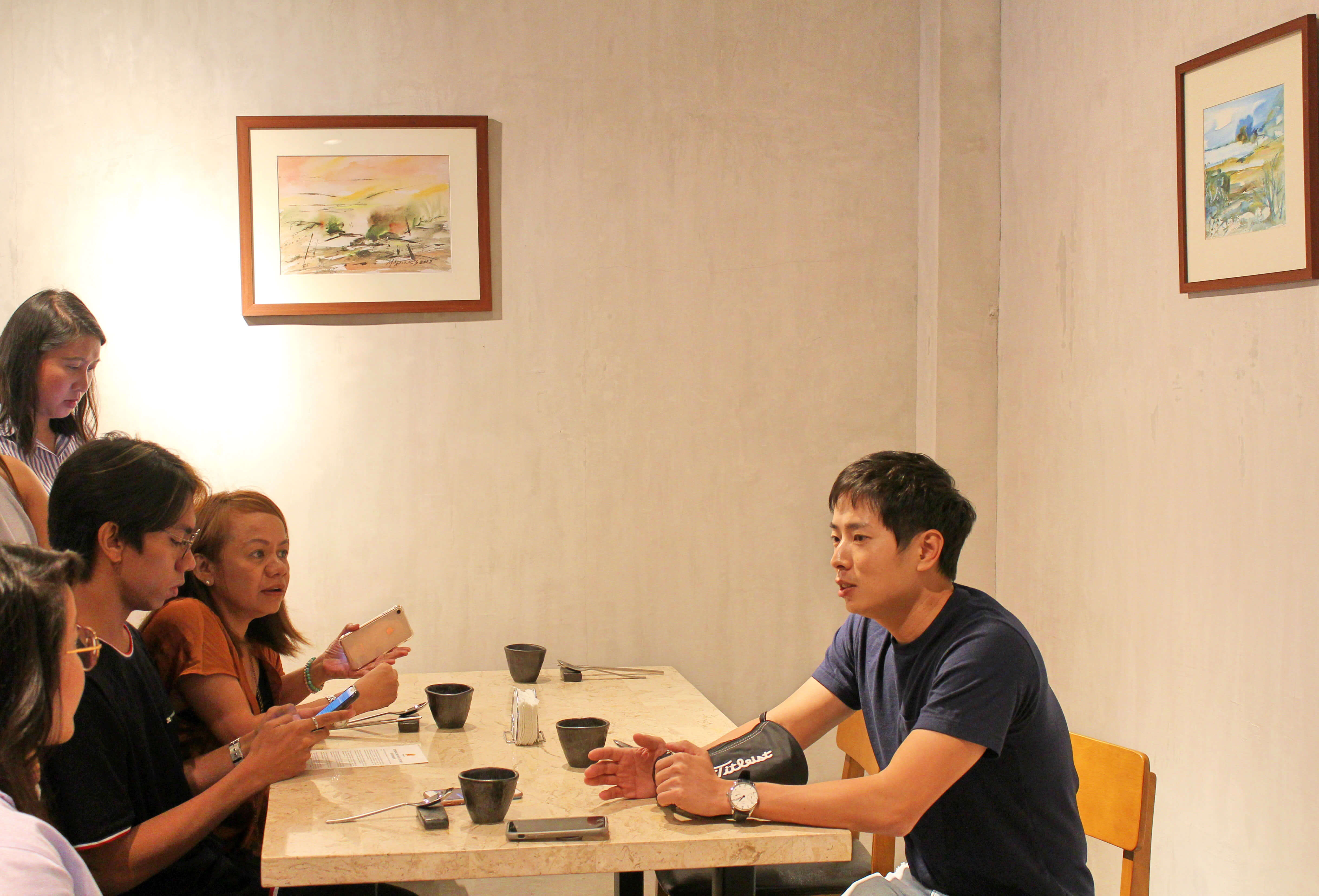 Kimstaurant general manager Peter Kim