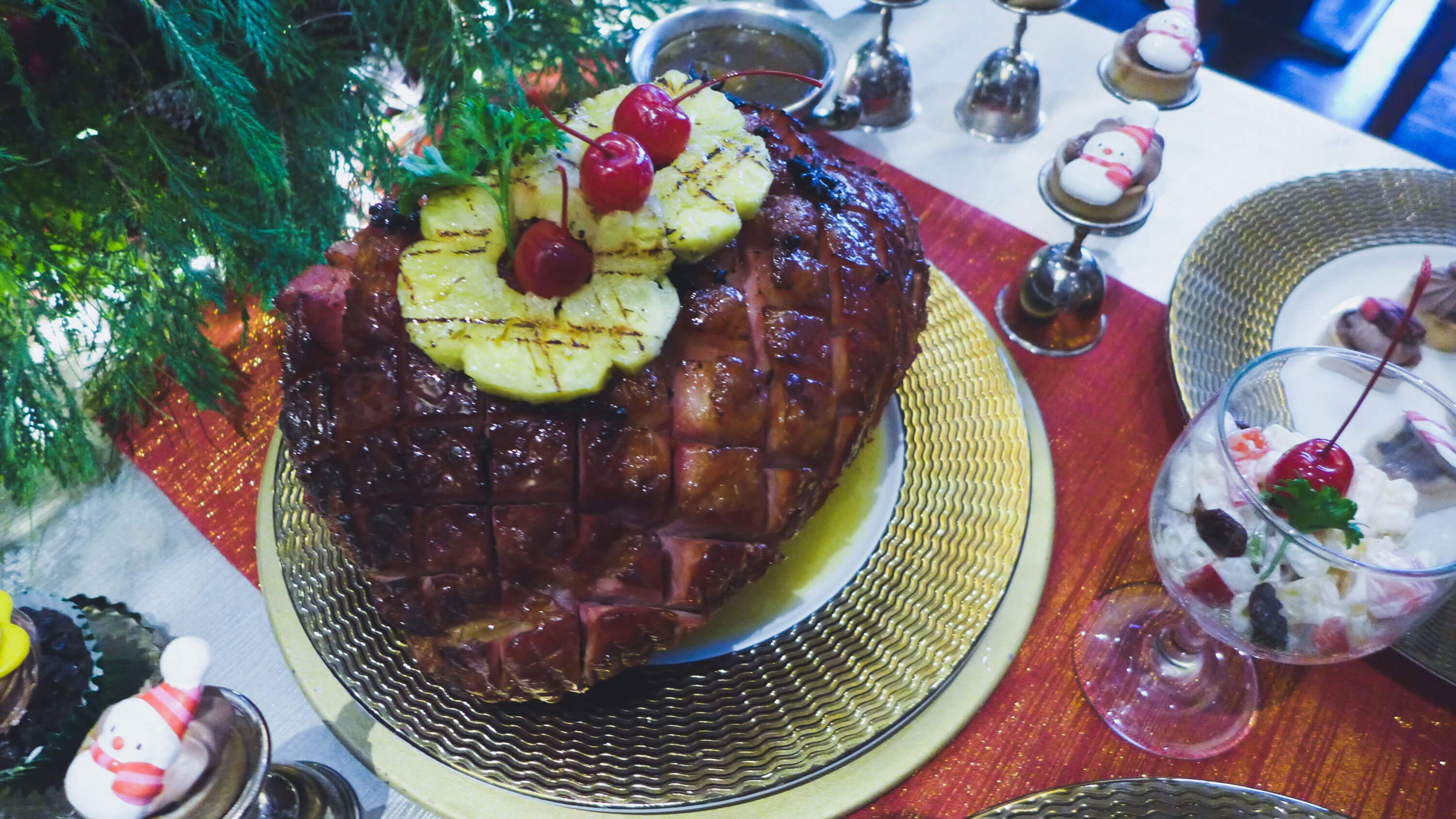 Christmas ham Cafe Marco