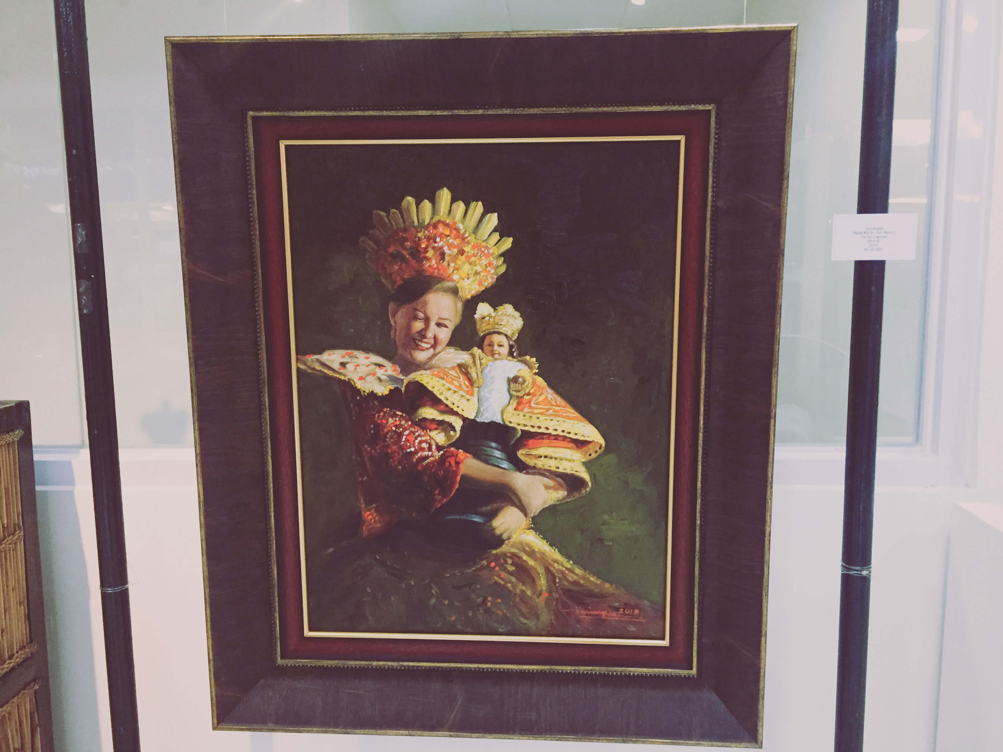 Bamboo Bay Sinulog exhibit