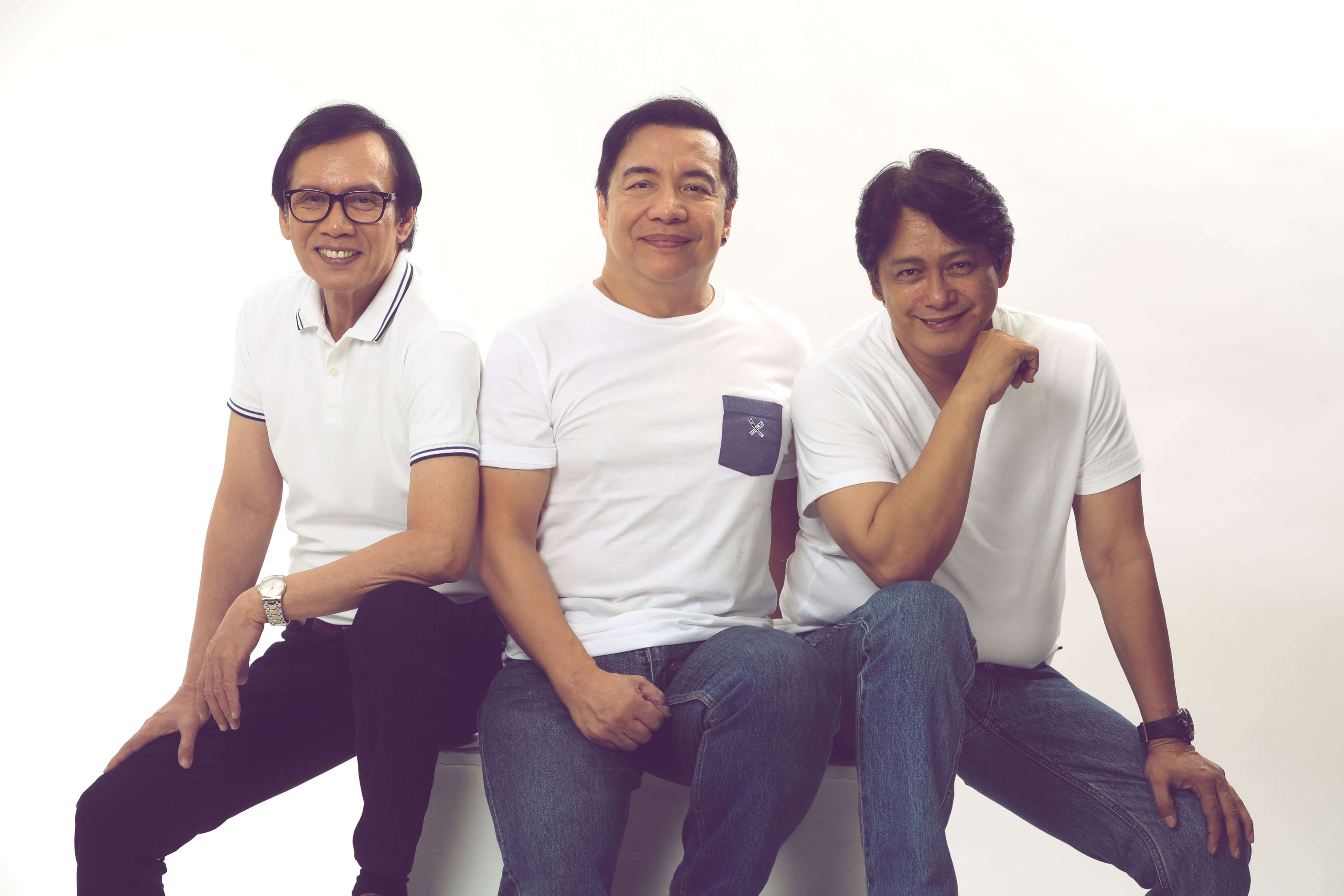 Rey Valera, Nonoy Zuñiga, and Marco Sison Cebu