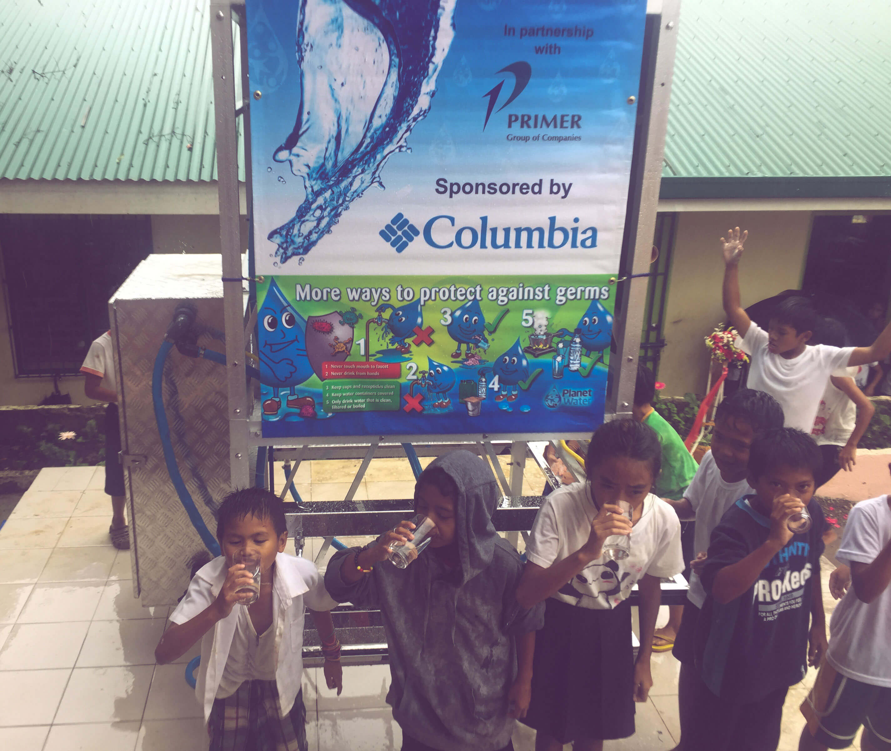Columba Sports Wear, The Primer Group Aqua Tower