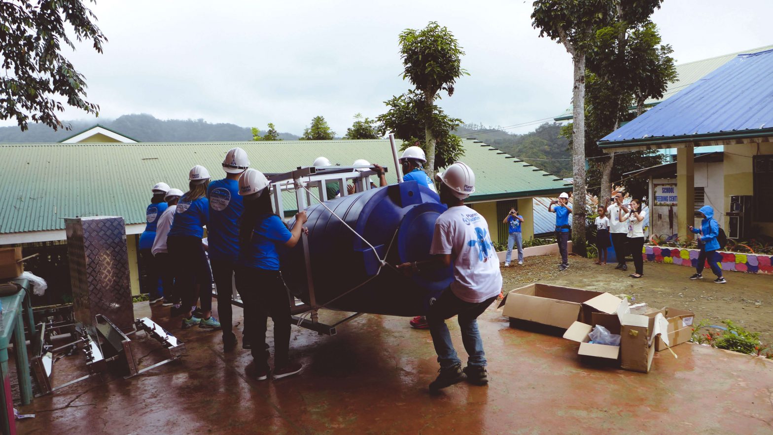 Columbia, Primer Group of Companies bring potable water to Sibugay school
