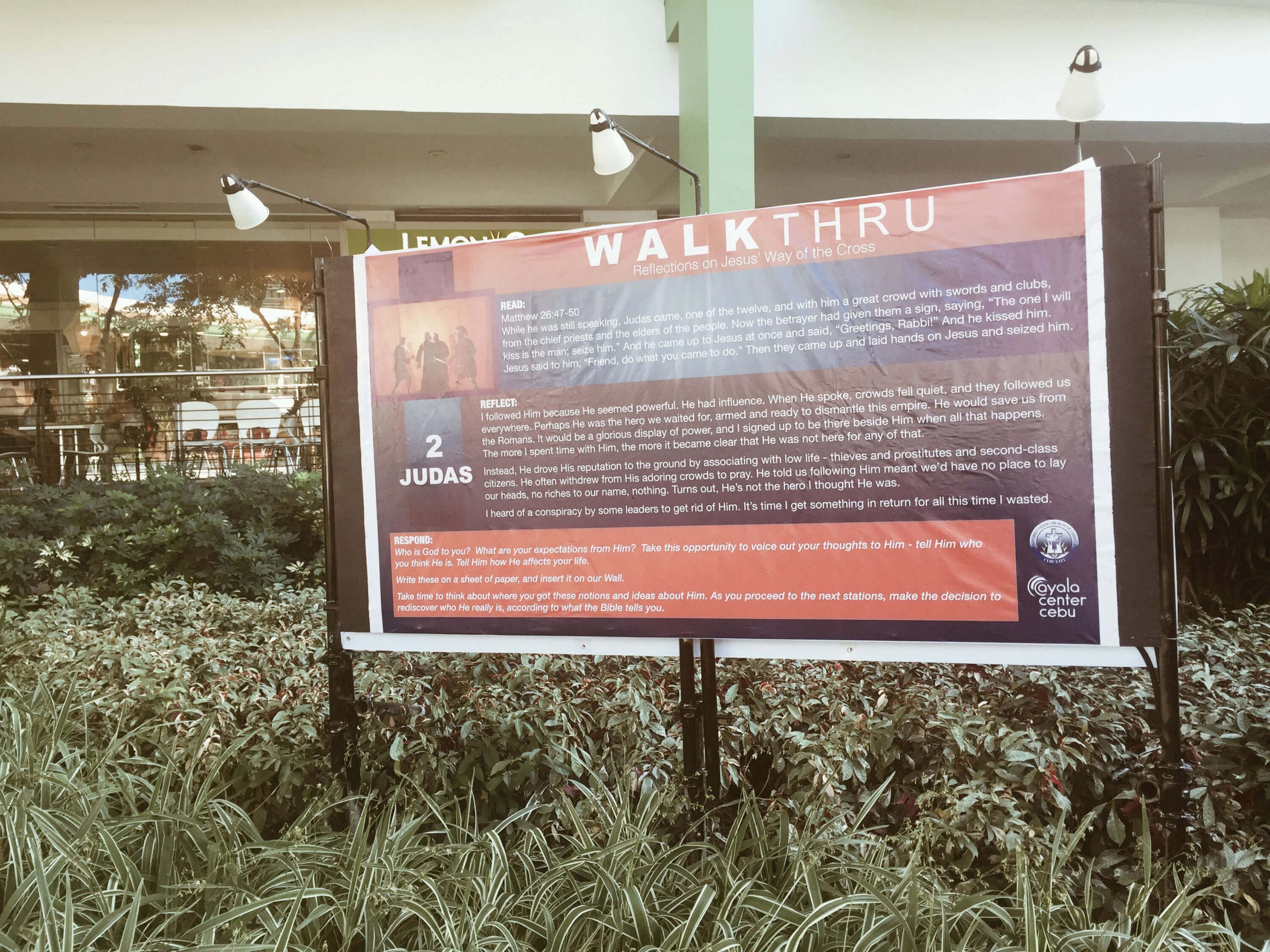 Holy Week 2019 at Ayala Center Cebu